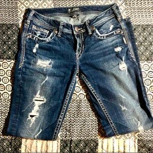 Women’s Silver Distresses Aiko Baby Boot